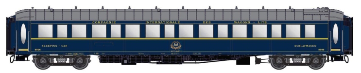 LS Models LS49243 - H0 - Schlafwagen CIWL, SNCF, Ep. IV - Wagen 1
